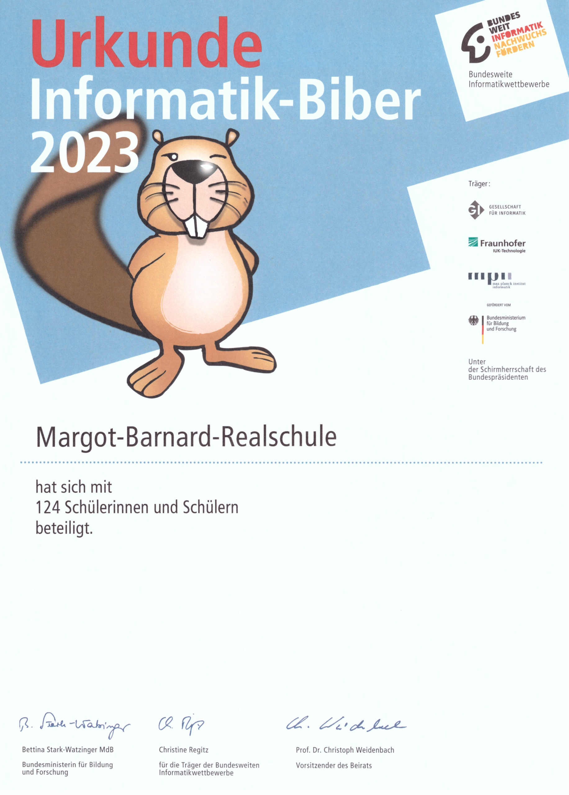 Informatik Biber MBR Bonn